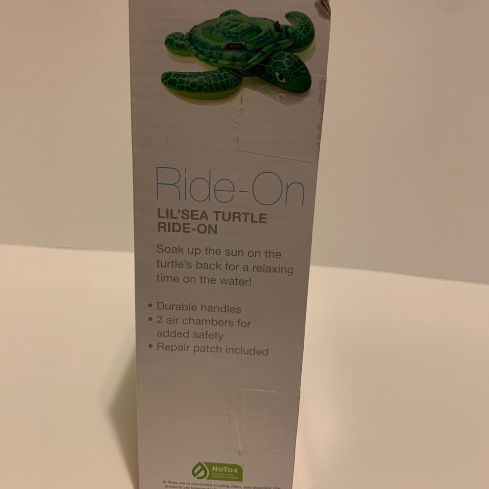 Intex Turtle Ride-On Inflatable Kids Swim Pool - Picture 3 of 3